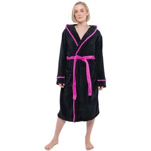 Yungblud Unisex Adult I�'m Weird Robe / Black/Hot Pink